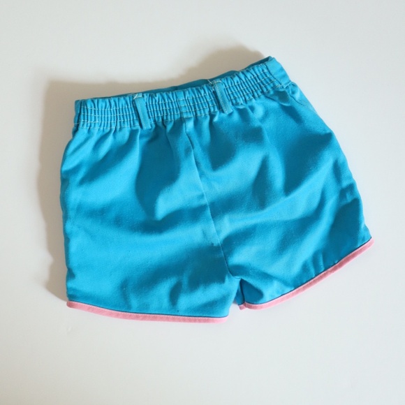 Vintage Blue & Pink Sports Shorts / 2-3Y - Picture 5 of 8